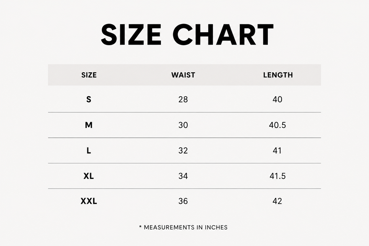 Size Guide