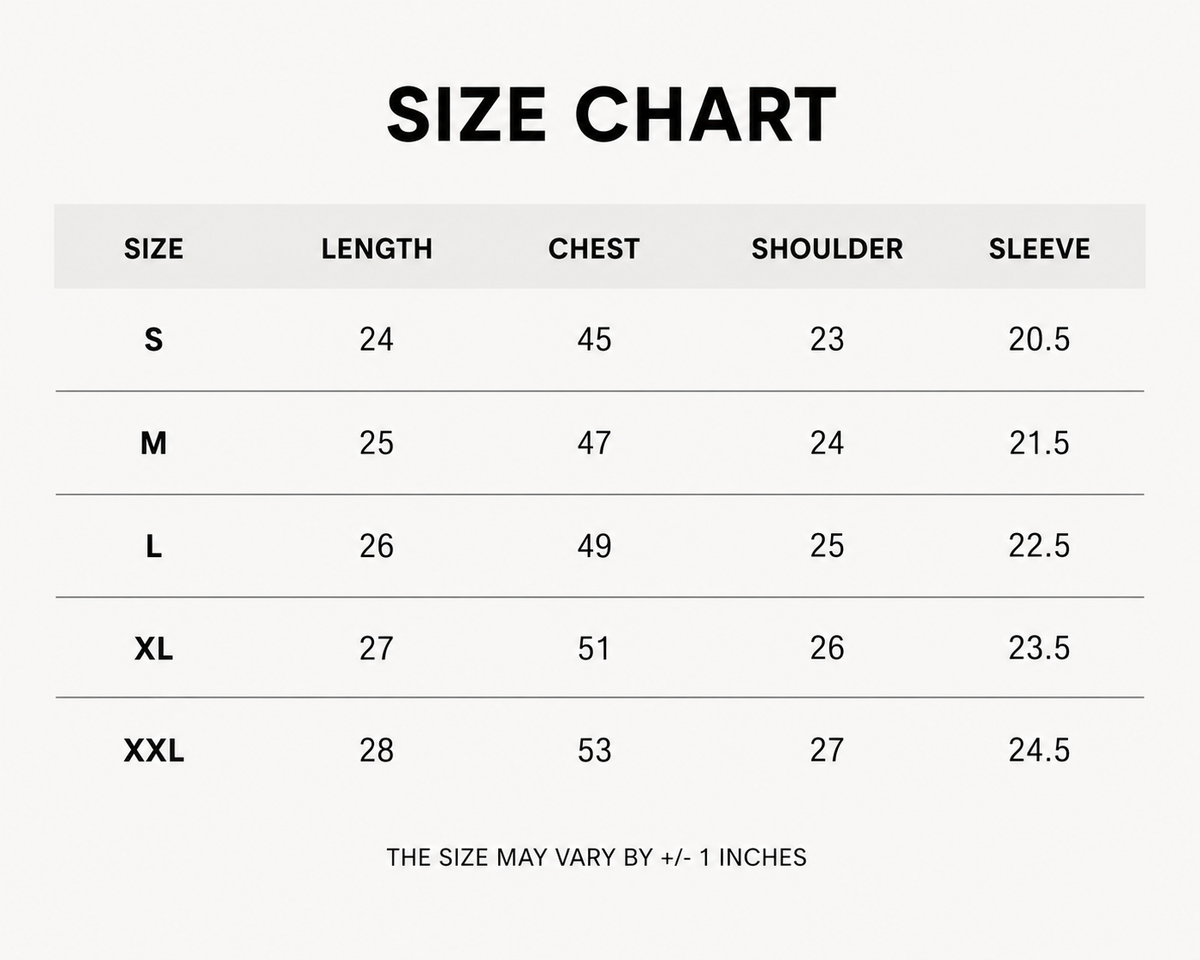 Size Guide